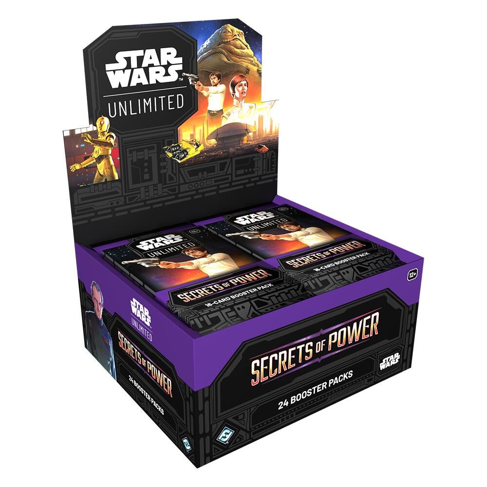 Star Wars Unlimited Secrets of Power Booster Display Box