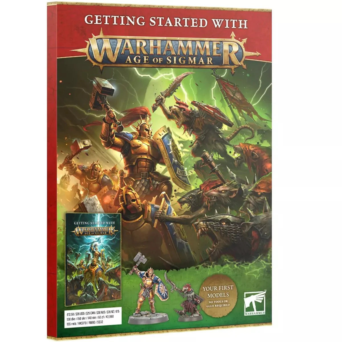 Warhammer 40K Age of Sigmar Getting Started (Book & Figures)